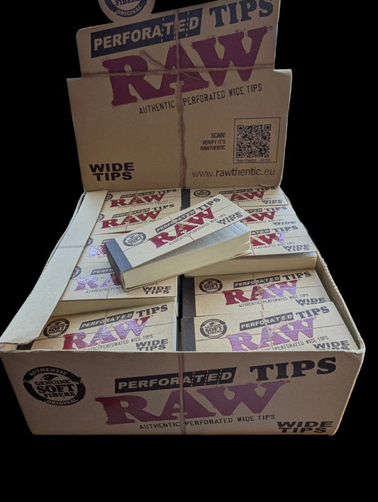 Raw wide tips